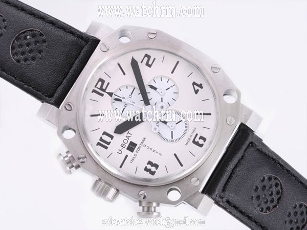 U-Boat Thousands Of Feet 1789 Round Manual Winding White Dial Watch