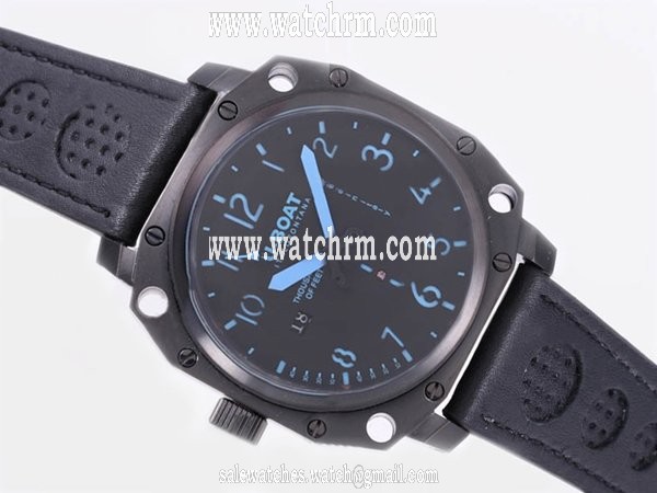 U-Boat Thousands Of Feet 1888 Automatic Black Dial 50mm Watch