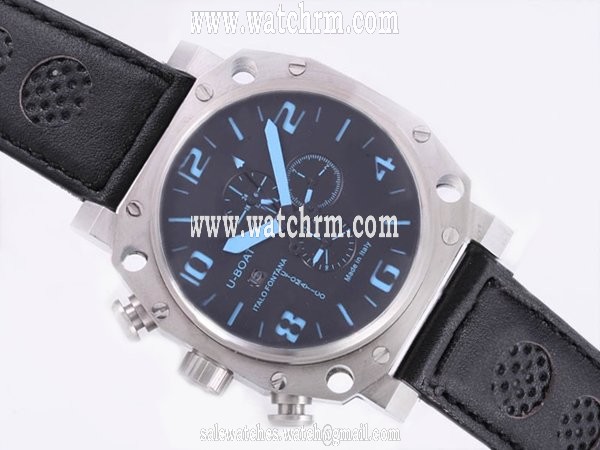 U-Boat Thousands Of Feet 1890 Mens Stainless Steel Bezel Watch