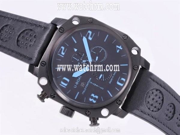 U-Boat Thousands Of Feet 1965 Black Dial 50mm Automatic Watch
