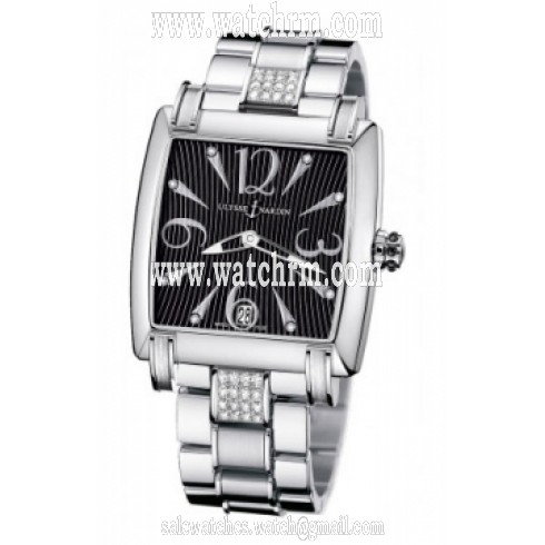 Ulysse Nardin Caprice Automatic Black Dial Stainless Steel Ladies Watch 133917C-0602