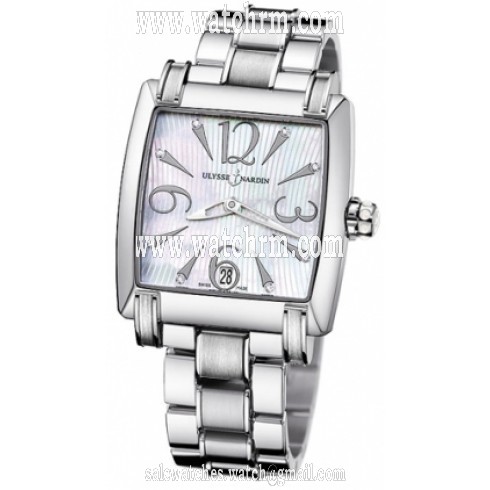 Ulysse Nardin Caprice Automatic Mother of Pearl Dial Stainless Steel Ladies Watch 133-91-7-691