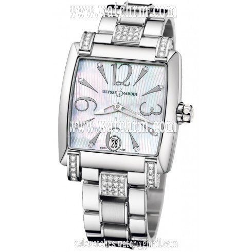 Ulysse Nardin Caprice Automatic Mother of Pearl Dial Stainless Steel Ladies Watch 13391C7C-691