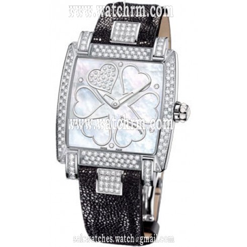 Ulysse Nardin Caprice Mother of Pearl Dial Stingray Strap Automatic Ladies Watch 133-91AC-HEART