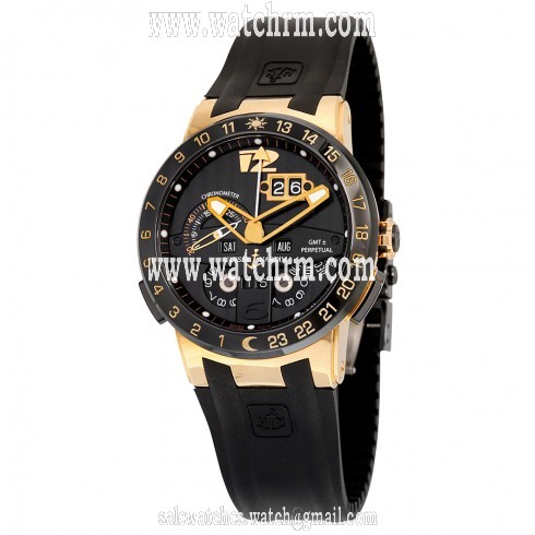Ulysse Nardin El Toro Perpetual Calendar Black Dial Men's Watch 32603/3