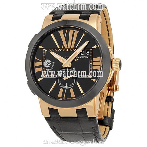 Ulysse Nardin Executive Dual Time Men's Watch 246-00-42