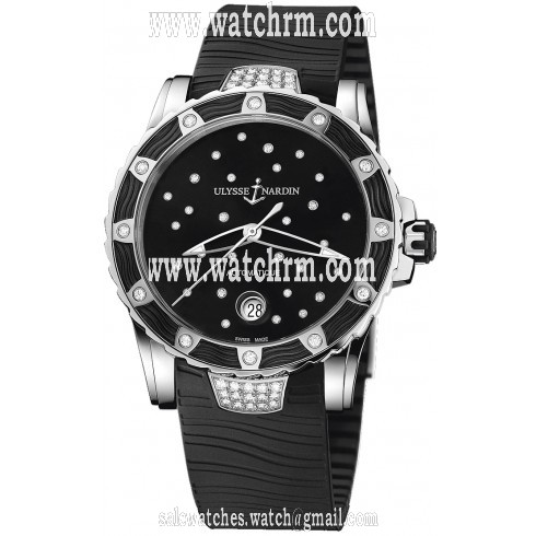 Ulysse Nardin Lady Diver Starry Night Diamond Automatic Watch 8153-180E-3C-22