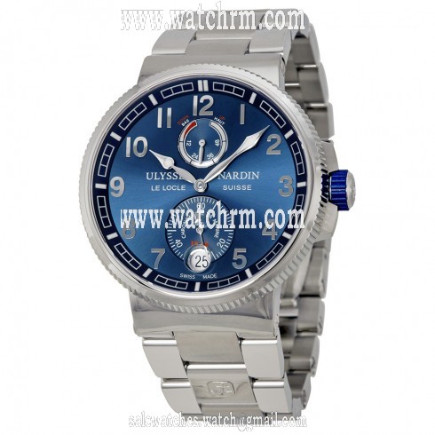 Ulysse Nardin Marine Automatic Blue Dial Stainless Steel Men's Watch 1183-126-7M-63