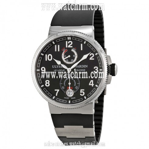 Ulysse Nardin Marine Black Dial Automatic Men's Watch 1183-126-3-62