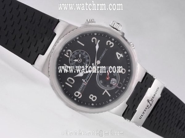 Ulysse Nardin Marine Collection 263-66-3/62 41mm Mens Stainless Steel Case Watch
