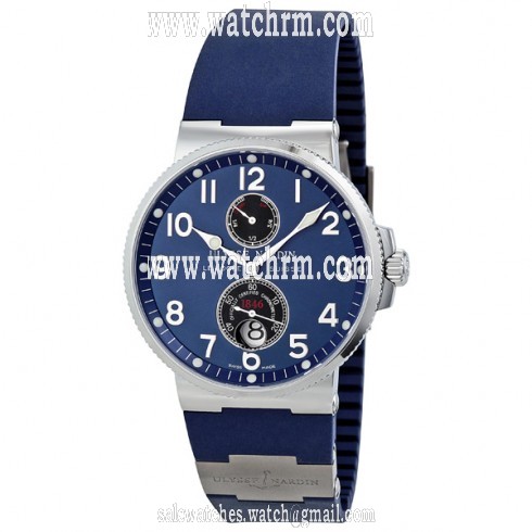 Ulysse Nardin Maxi Marine Automatic Blue Dial Men Watch 263-66-3-623