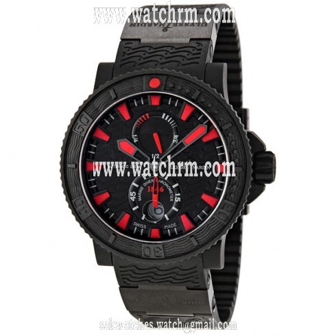 Ulysse Nardin Maxi Marine Diver Black Sea Automatic Men's Watch 263-92-3C