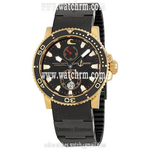 Ulysse Nardin Maxi Marine Diver Black Surf Men's Watch 266-37LE-3B