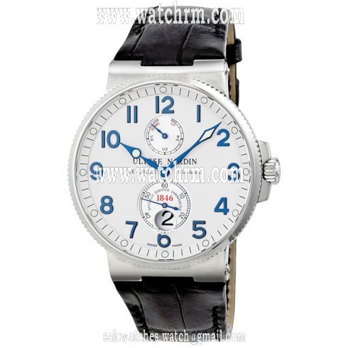 Ulysse Nardin Maxi Marine Diver Silver Dial Automatic Men's Watch  263-66