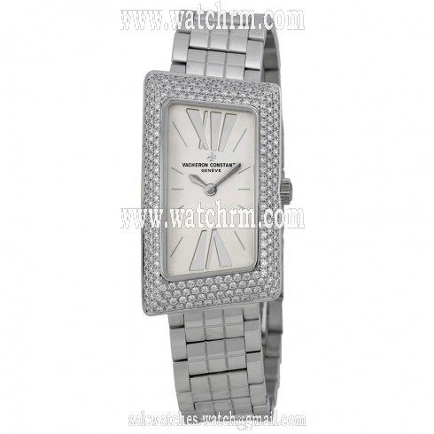 Vacheron Constantin 1972 Silver Dial 18kt White Gold Ladies Watch 25515U01G-9233