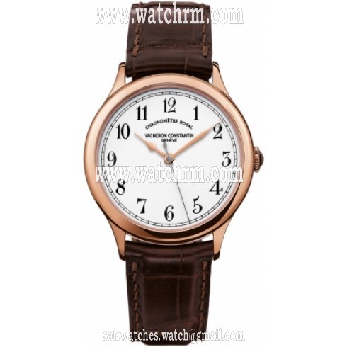 Vacheron Constantin Historiques Chronometre Royal 1907 White Dial Men's Watch 86122/000R-9362