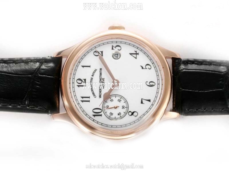 Vacheron Constantin Les Historiques 82035/000R-9359 Automatic 40mm White Dial Watch