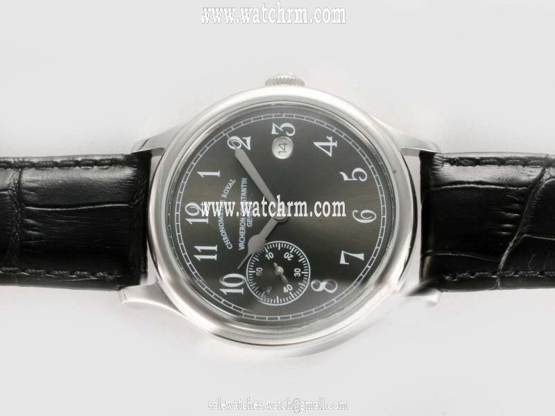 Vacheron Constantin Les Historiques 82035/000R-9359 Automatic Black Dial Round Watch