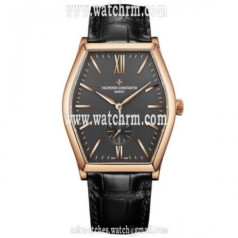 Vacheron Constantin Malte Grey Dial 18K Rose Gold Men's Watch 82230-000R-9716