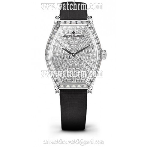 Vacheron Constantin Malte High Jewelry Diamond Pave Dial Ladies Watch 81610/000G-B007