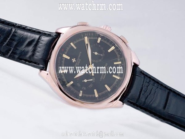 Vacheron Constantin Malte Rose Gold Black Dial Automatic Watch