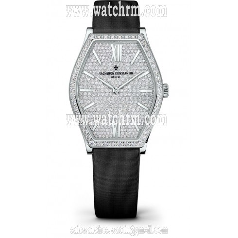 Vacheron Constantin Malte Small Model Diamond Pave Dial Ladies Watch 81510/000G-9895