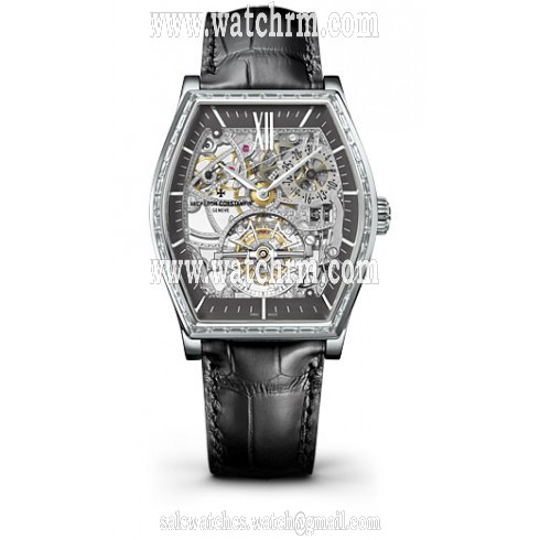 Vacheron Constantin Malte Tourbillon Open Worked Slate Dial Men's Watch 30635/000P-9842