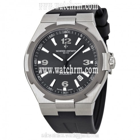 Vacheron Constantin Overseas Automatic Anthracite Dial Black Rubber Men's Watch 47040000W-9500