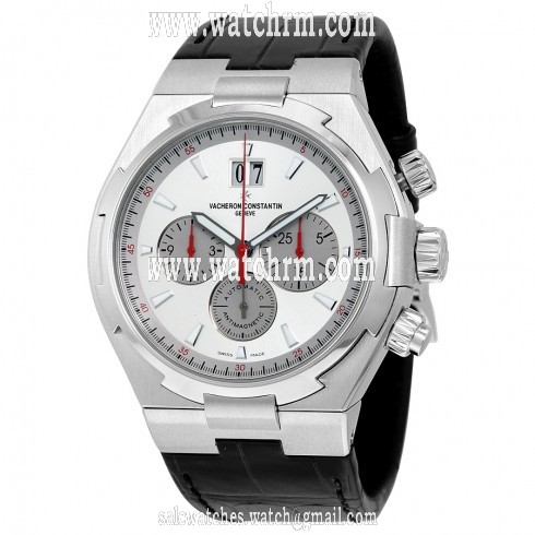 Vacheron Constantin Overseas Chronograph Silver Dial Automatic Men's Watch 49150000A-9017