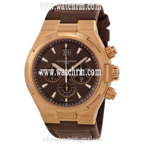 Vacheron Constantin Overseas Brown Dial Chronograh Men's Watch 49150000R-9338