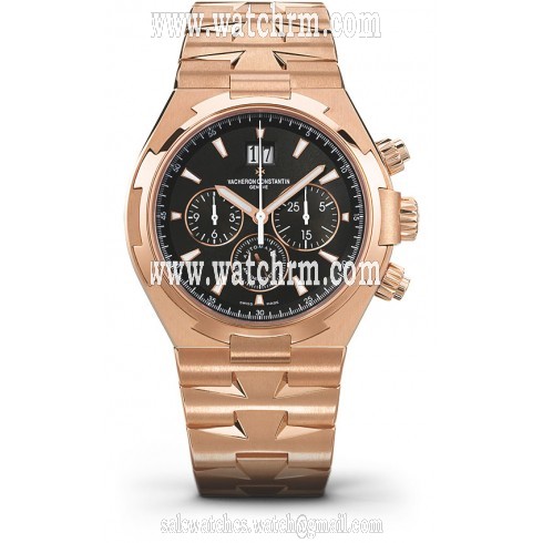 Vacheron Constantin Overseas Chronograph Brown Dial Men's Watch 49150/B01R-9338