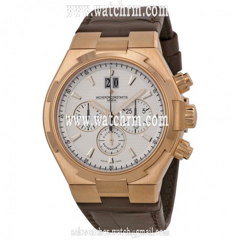 Vacheron Constantin Overseas Silver Dial Chronograph Men's Watch 49150000R-9454