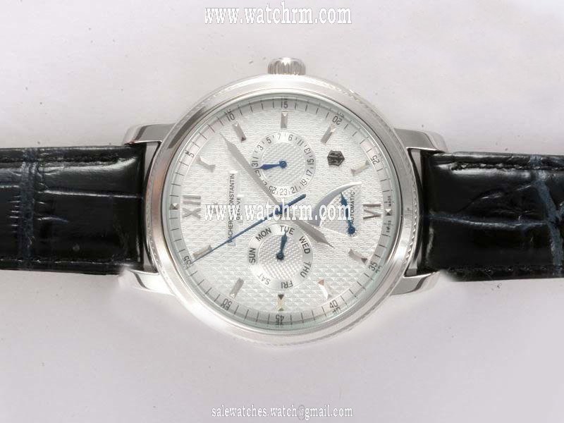 Vacheron Constantin Patrimony 43172/000P-9236 Black Dial Automatic Round Watch