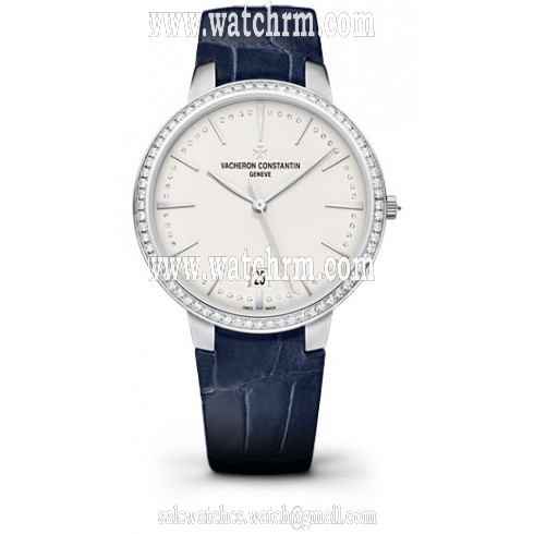 Vacheron Constantin Patrimony Small Model Silvered Dial Ladies Watch 85515/000G-9841