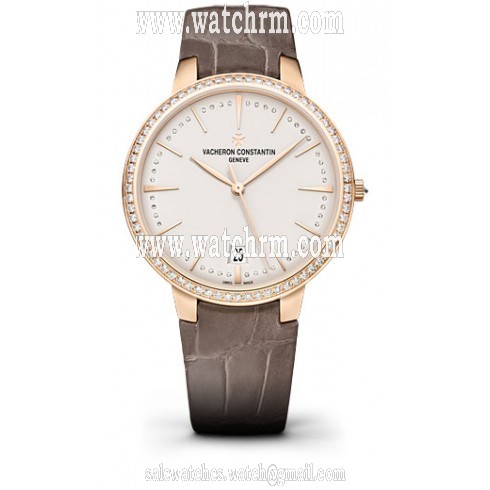 Vacheron Constantin Patrimony Small Model Silvered Dial Ladies Watch 85515/000R-9840