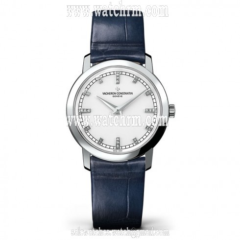Vacheron Constantin Taditionnelle Blue Alligator Men's Watch 25155000G-9584