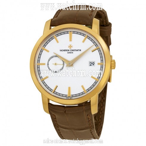 Vacheron Constantin Traditionelle Silver Dial Men's Watch 87172000J-9512
