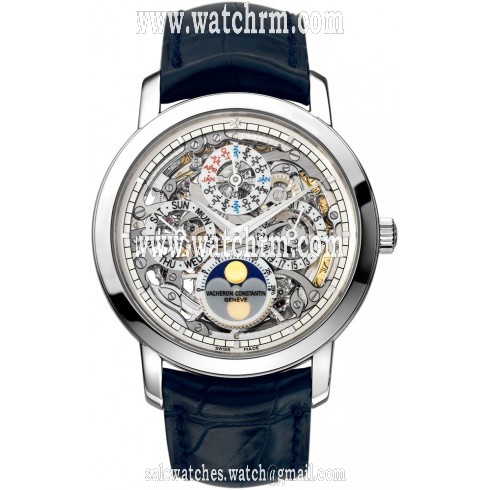 Vacheron Constantin Traditionnelle Perpetual Calendar Skeleton Dial Men's Watch 43172/000P-9236