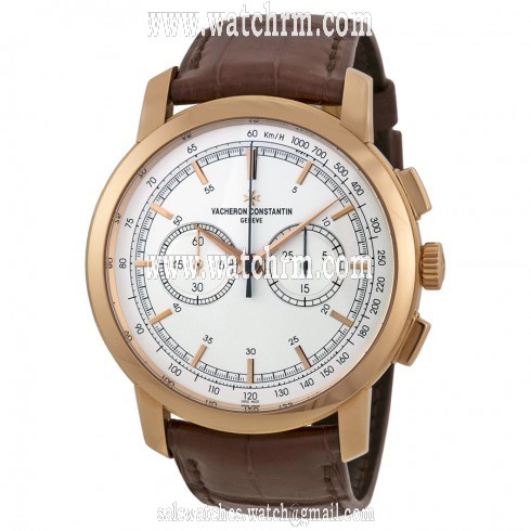 Vacheron Constantin Traditionnelle Silver Dial Chronograph Men's Watch 47192000R-9352