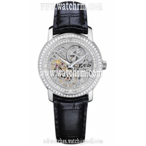 Vacheron Constantin Tradtionnelle Manual Skeleton Dial Ladies Watch 33558/000G-9394