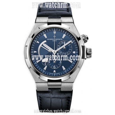 Vacheron Overseas Dual Time Dark Blue Dial Automatic Men's Watch 47450000A-9039