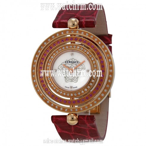 Versace Eon Diamond and Ruby Ladies Watch 80Q871D497-S800