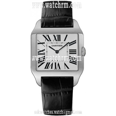 Cartier Santos Dumont Silver Dial Men's Watch W2007051