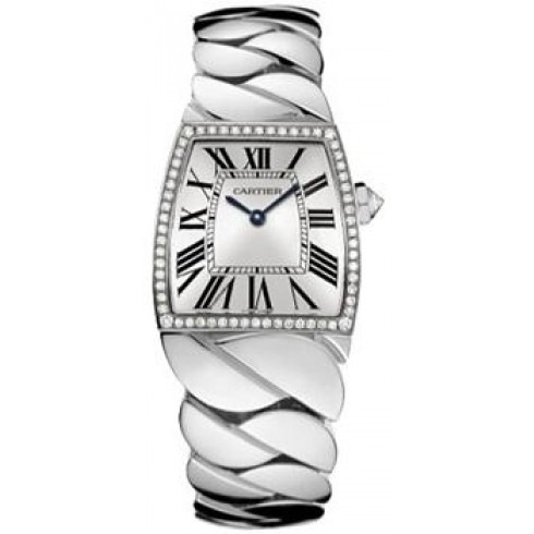 Cartier La Dona Diamond and 18kt White Gold Ladies Watch WE601005