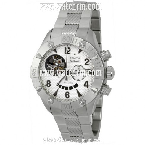 Zenith Defy Classic Open Stainless Steel Men's Watch 03.0526.4021.01.M526