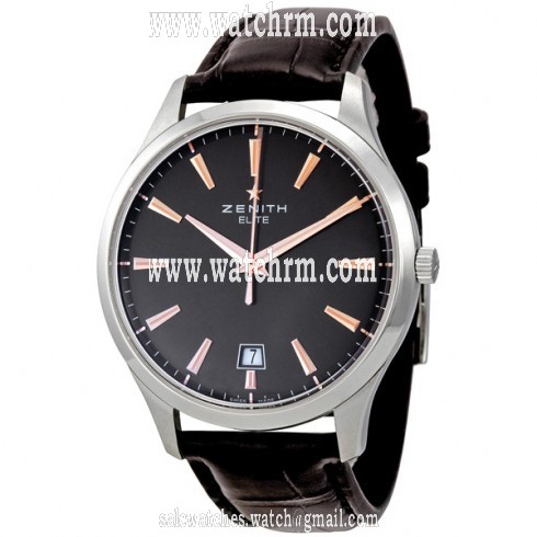 Zenith Captain Brown Dial Brown Leather Strap Automatic Men's Watch 03206067076C498