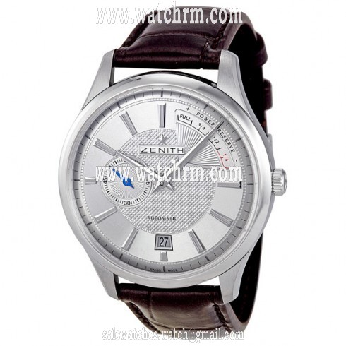 Zenith Captain Power Reserve Silver Dial Automatic Men's Watch 03212068502C498