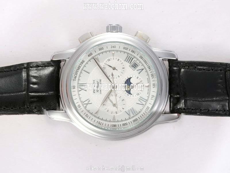 Zenith Chronomaster 01.0240.410 40mm Mens Stainless Steel Case Watch