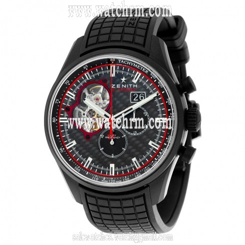 Zenith Chronomaster Bullit Chronograph Black Dial Men's Watch 242160406328R515