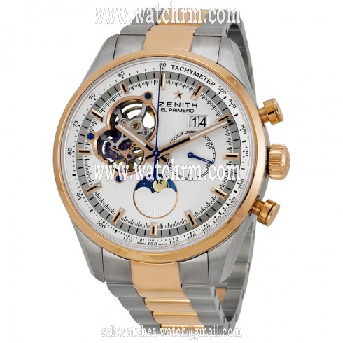 Zenith Chronomaster Grande Date Automatic Silver Skeletal Dial Men's Watch 512160404701M2160